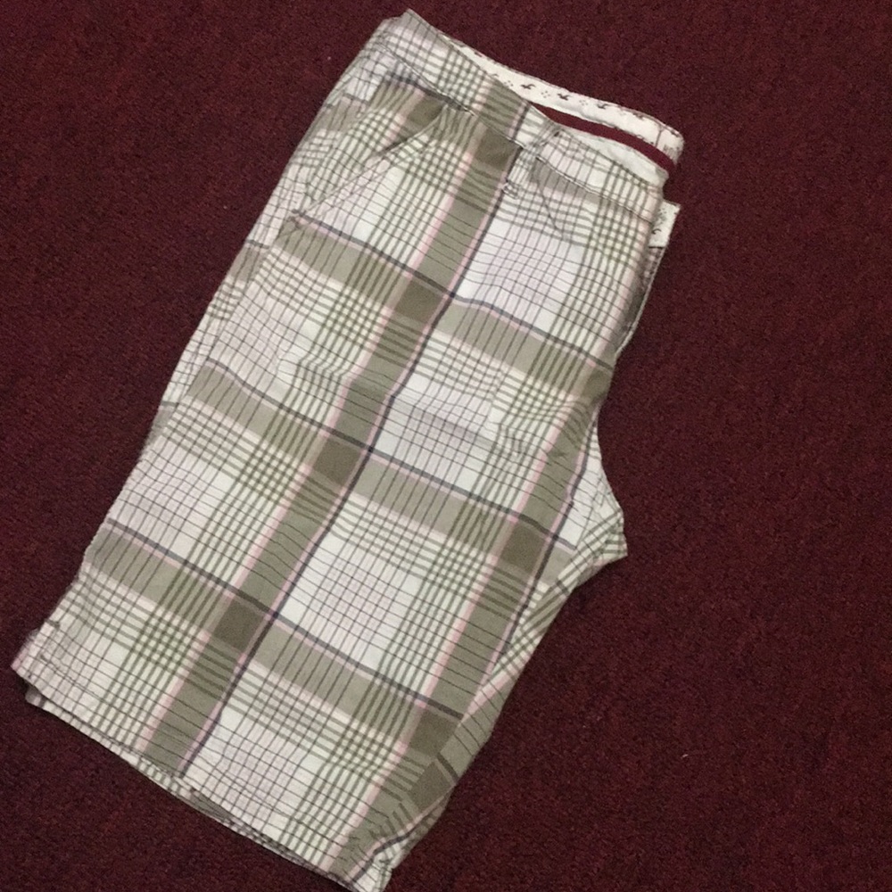 Hollister checkered shorts